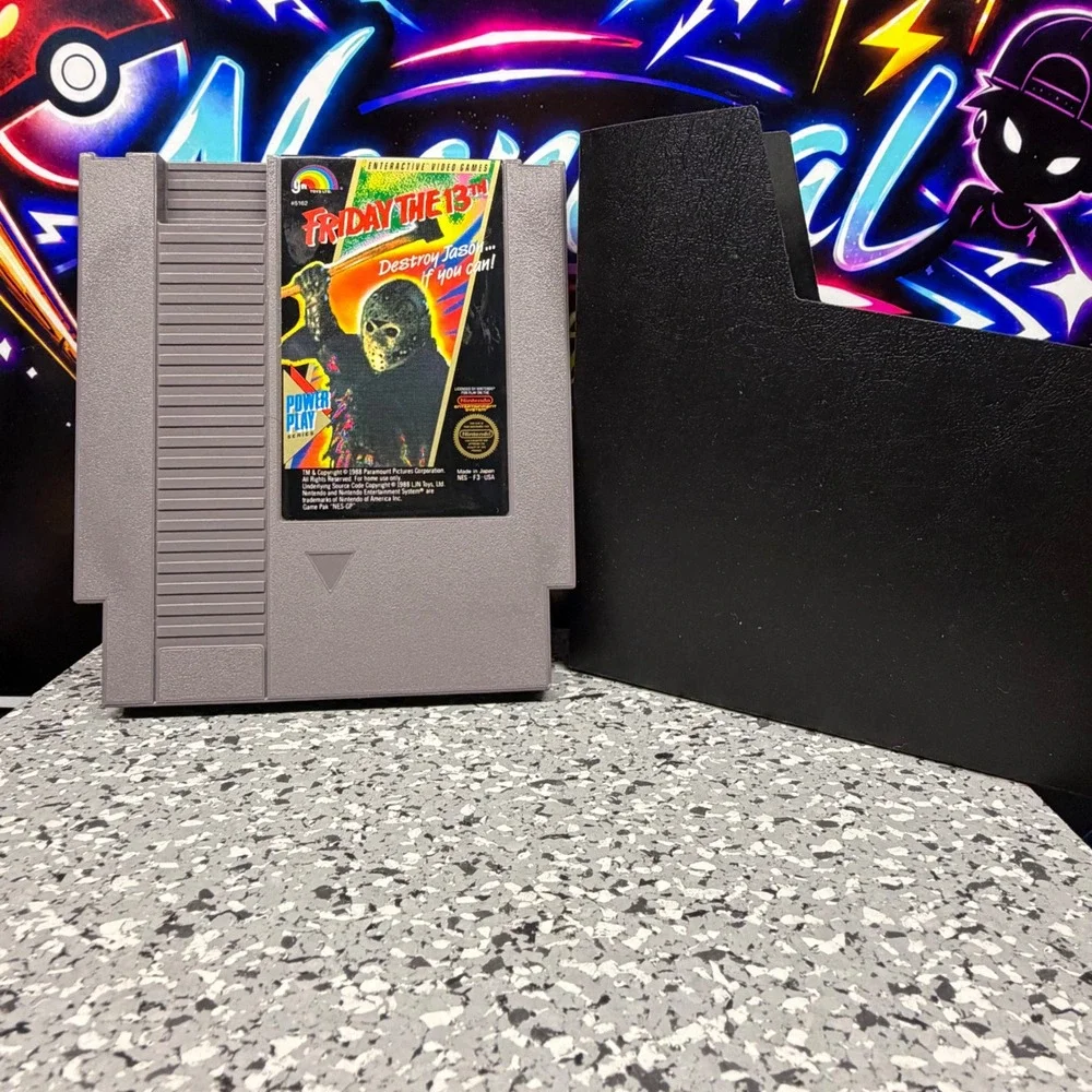 Friday the 13th NES Nintendo Entertainment System LJN Power Play Series Game Pak